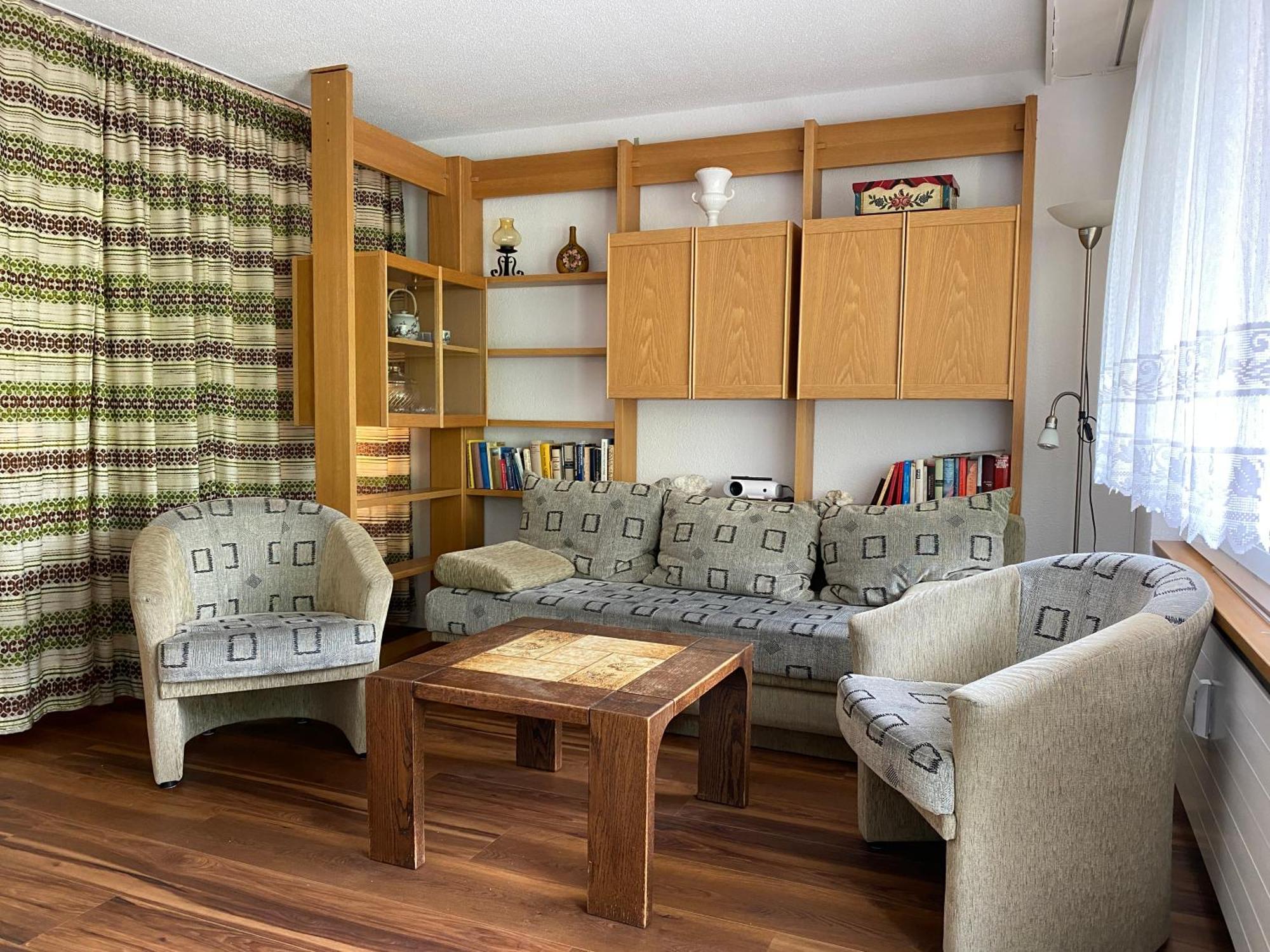 Ferienwohnung Alpen-Zauber Leukerbad Buitenkant foto
